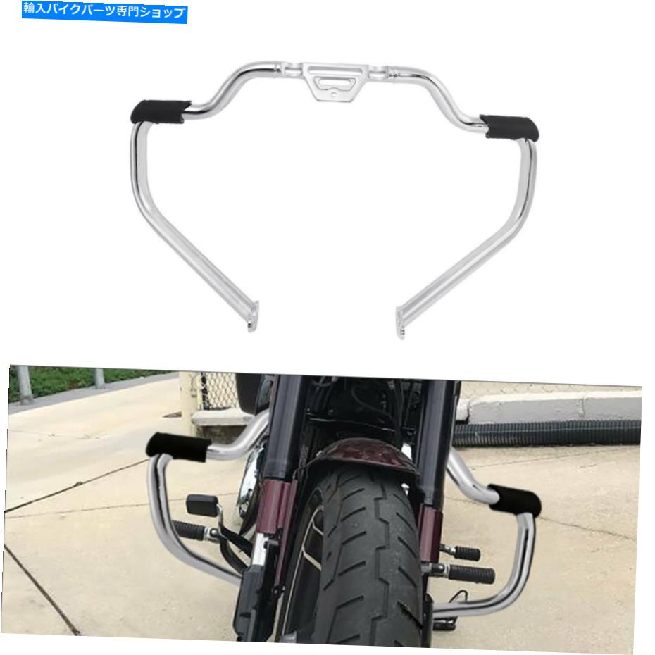 クロームパーツ Chrome Mustacheエンジンガードクラッシュバーフィットハーレーソフトファットボーイ18-21 2019 Chrome Mustache Engine Guard Crash Bar Fit For Harley Softail Fat Boy 18-21 2019【並行輸入品】