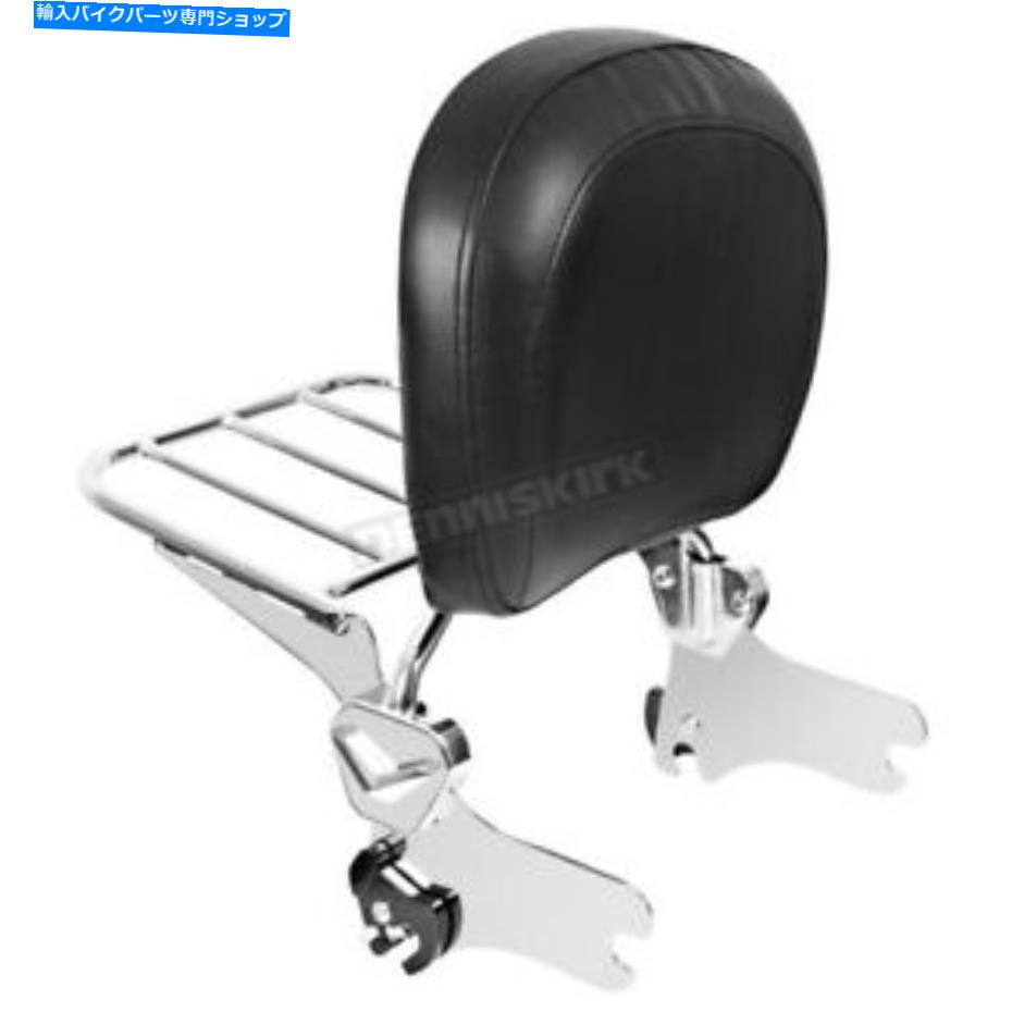クロームパーツ Hogworkz Chrome Dickable Sissy Bar＆Luggage Rack - HW157222C HogWorkz Chrome Detachable Sissy Bar & Luggage Rack - HW157222C【並行輸入品】