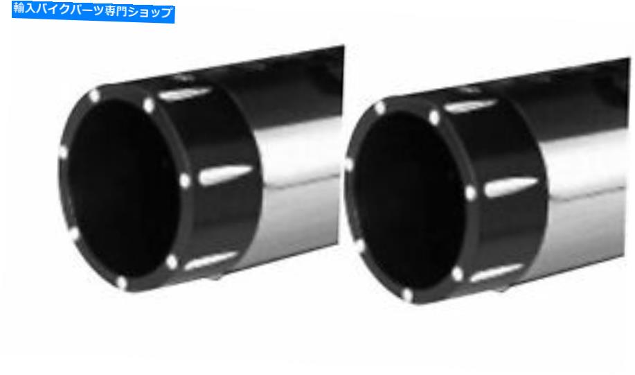 クロームパーツ ハーリーツーリングM8 17-19用途カスクロームクラックチェアフィット4インチュラ - オリジナルのタイトルを表示 Harley Touring M8 17-19用 パワーハウス クローム ブラック ティア カット チップ 4インチ マフラー- show original title【並行輸入品】