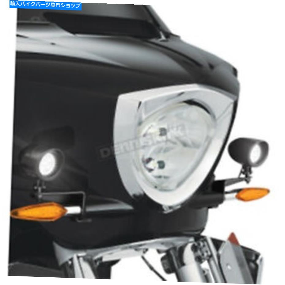 クロームパーツ Chrome Mini LED駆動ライトキット - 30-102LBKを表示 Show Chrome Mini LED Driving Light Kit - 30-102LBK【並行輸入品】