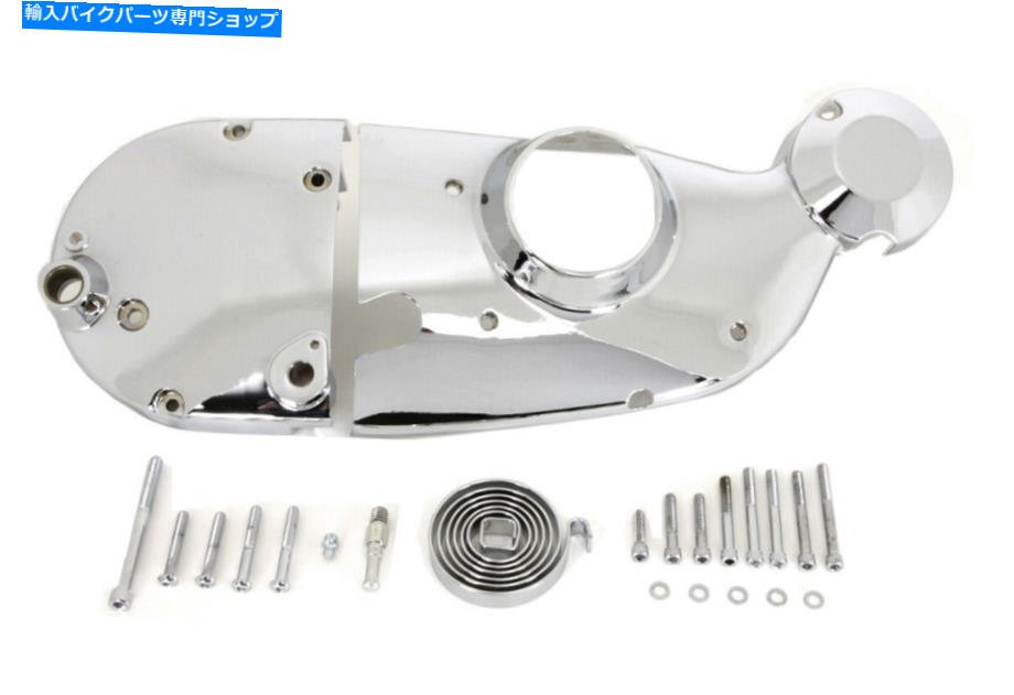 クロームパーツ クロームカムとスプロケットカバーキットフィットハーレーダビッドソン Chrome Cam and Sprocket Cover Kit fits Harley-Davidson【並行輸入品】