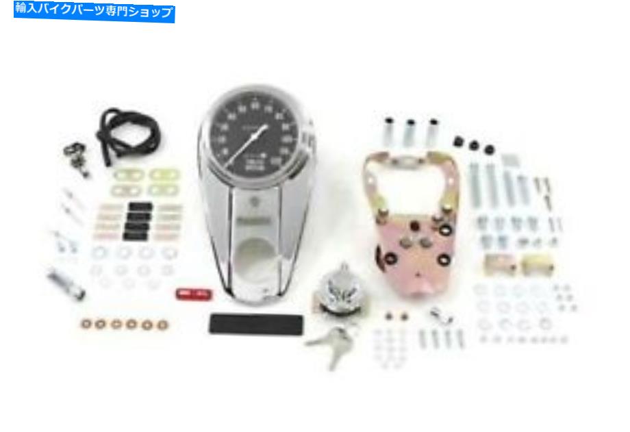 クロームパーツ クロム2ライトダッシュカバーキット2240：60ハーレーソフトダイナシャベルヘッド Chrome 2 Light Dash Cover Kit 2240:60 for Harley Softail Dyna Shovelhead【並行輸入品】