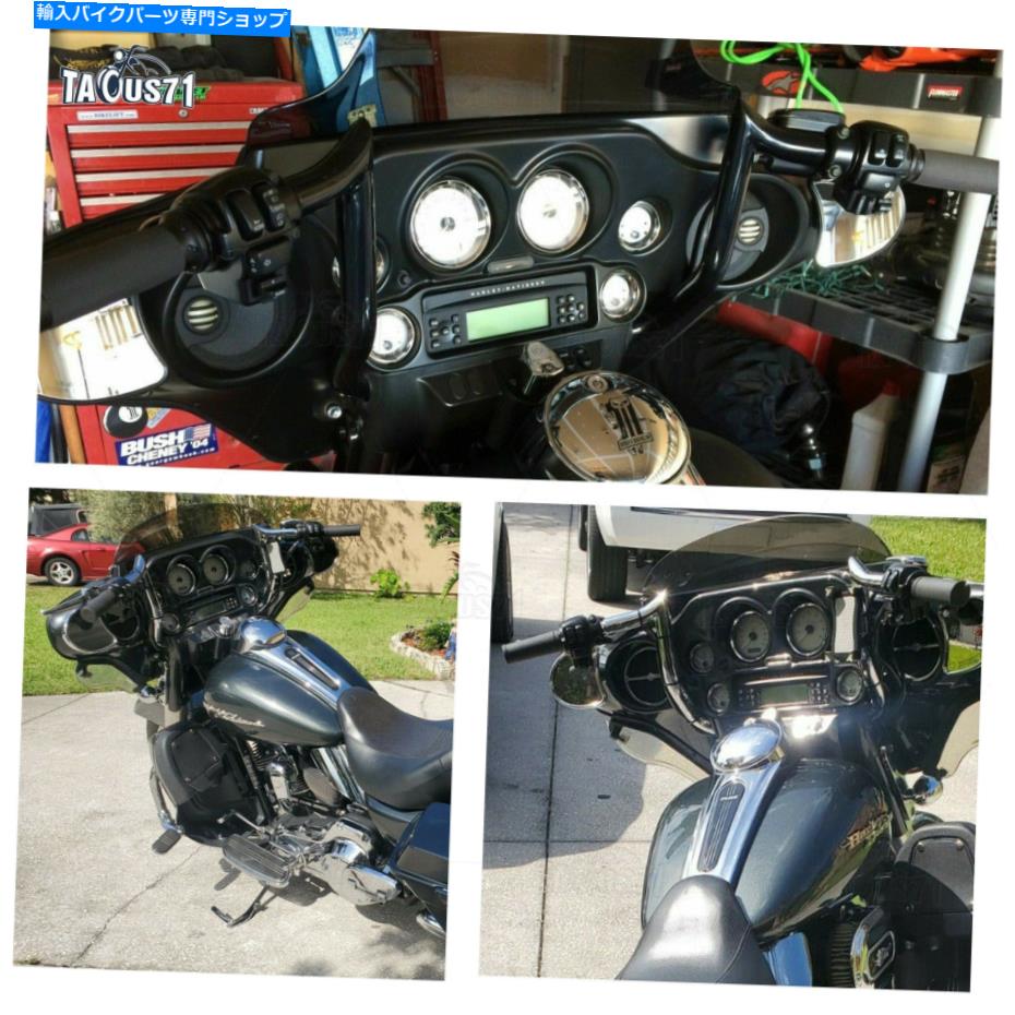 クロームパーツ ハーレーエレクトラストリートグライドFLHT FLHX用RISE 14 "APEモンキーバッガハンドルバー Rise 14" Ape Monkey Bagger Handlebar For Harley Electra Street Glide FLHT FLHX【並行輸入品】｜Us Custom Parts Shop USDM