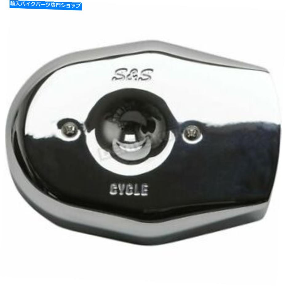 クロームパーツ S＆Sサイクルクロームステルストリビューンエアクリーナーカバー - 170-0592 S&S Cycle Chrome Stealth Tribune Air Cleaner Cover - 170-0592【並行輸入品】｜Us Custom Parts Shop USDM