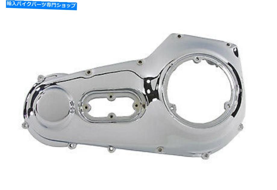 クロームパーツ クロム外側一次カバーはハーレー - ダビッドソンにフィットします Chrome Outer Primary Cover fits Harley-Davidson【並行輸入品】