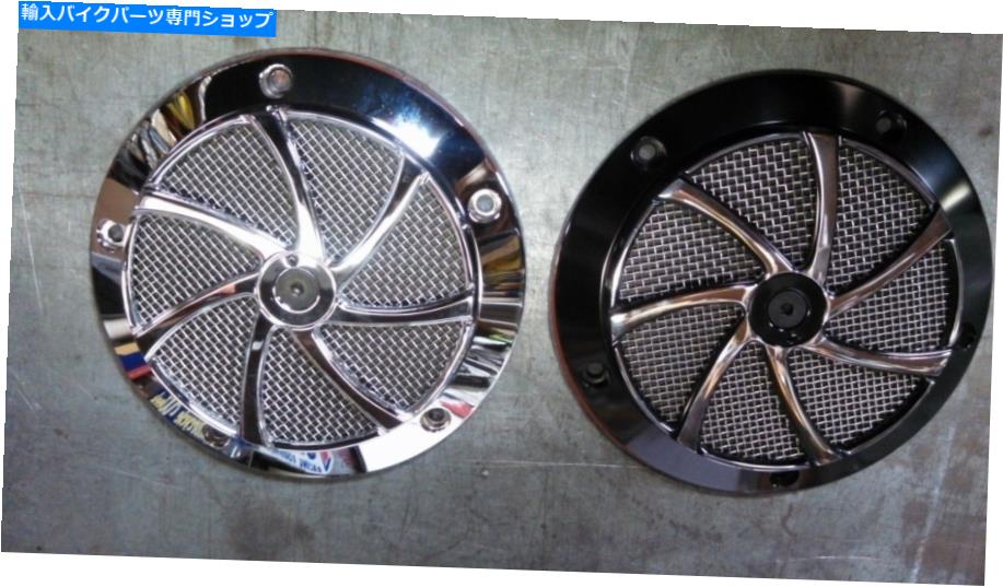 クロームパーツ ハーレーダビッドソン攪拌機クロム/コントラストカットダービーカバー Harley Davidson Agitator Chrome/Contrast Cut Derby Cover【並行輸入品】｜Us Custom Parts Shop USDM