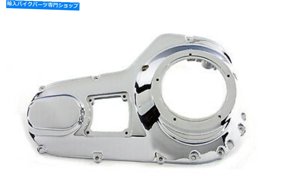 クロームパーツ クロム外側一次カバーはハーレー - ダビッドソンにフィットします Chrome Outer Primary Cover fits Harley-Davidson【並行輸入品】