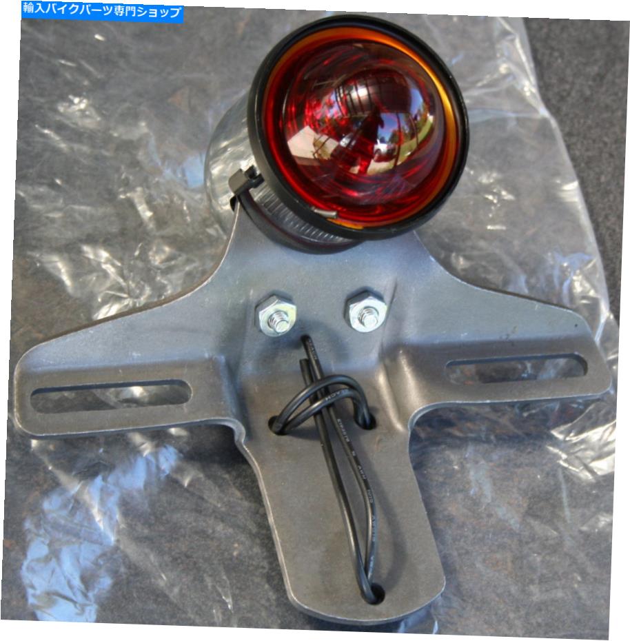クロームパーツ ハーリーハマーボベルテールランプテールライト1947-55クロームフード68001-47新（102 Harley Hummer Bobber Tail Lamp Tail Light 1947-55 Chrome Hood 68001-47 NEW (102【並行輸入品】 46,993円
