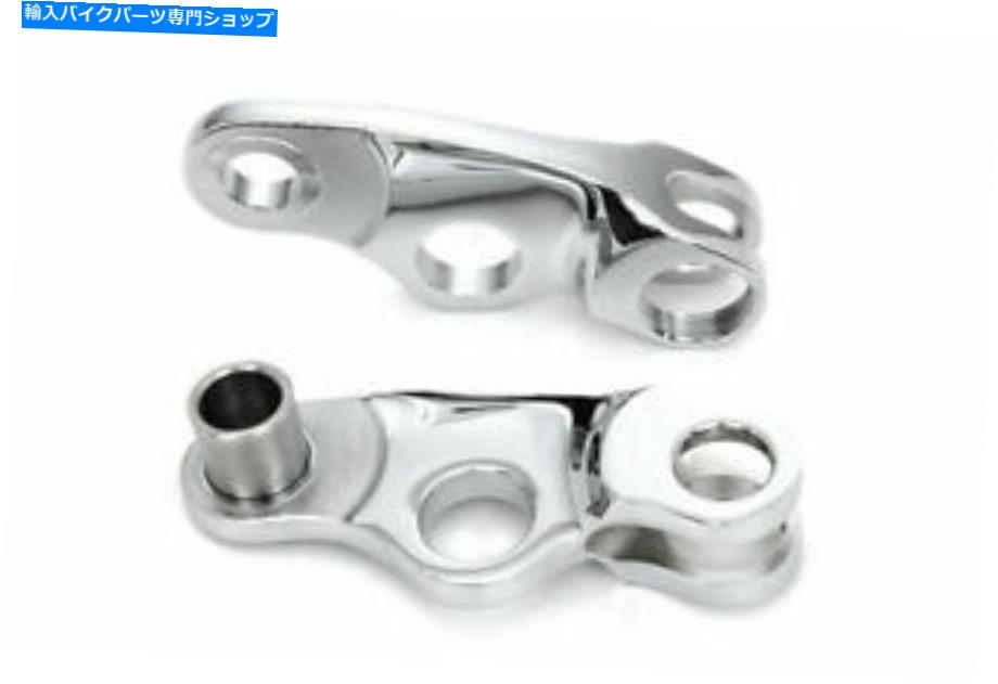 クロームパーツ V-Twinによるハーレーダビッドソンのためのクロムスプリングフォークロッカーセット Chrome Spring Fork Rocker Set for Harley Davidson by V-Twin【並行輸入品】