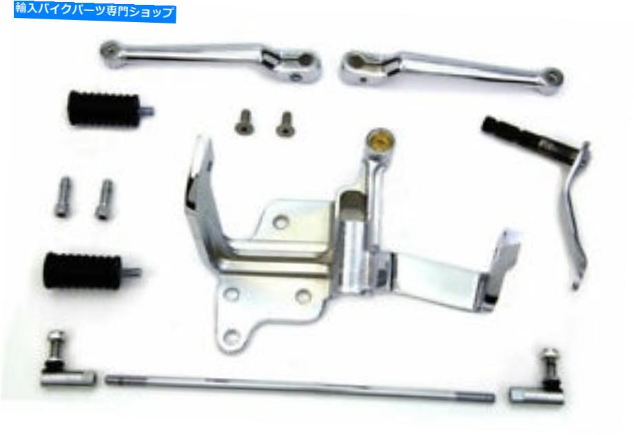クロームパーツ V-Twinによるハーレーダビッドソン用シフターコントロールキットクロム Shifter Control Kit Chrome for Harley Davidson by V-Twin【並行輸入品】|Us Custom Parts Shop USDM