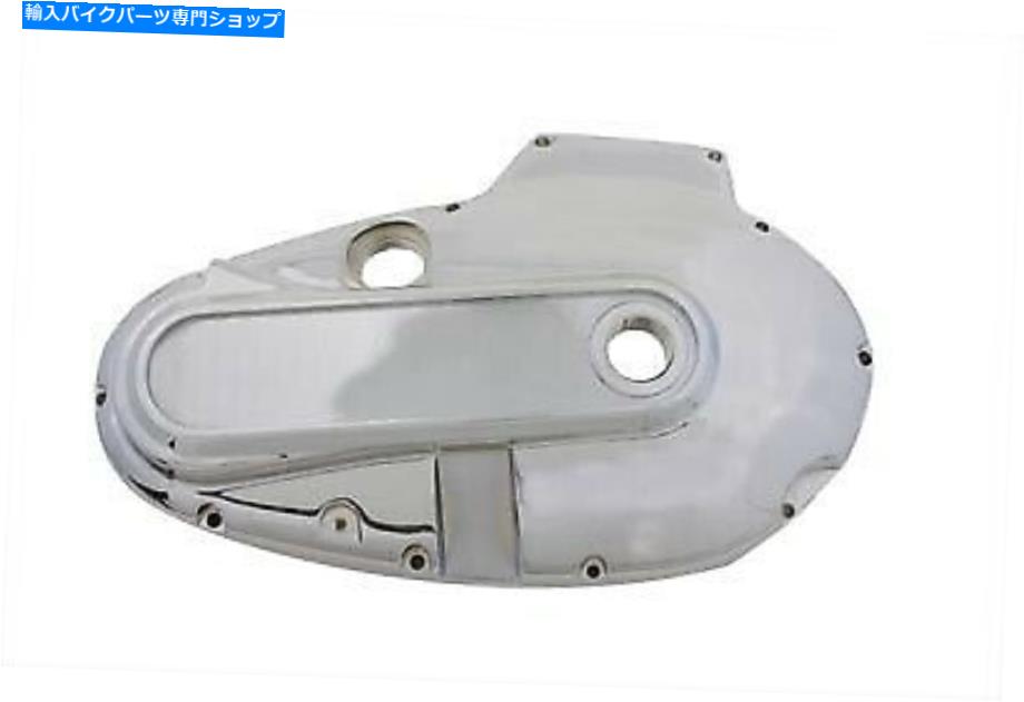 クロームパーツ クロム外側一次カバーはハーレー - ダビッドソンにフィットします Chrome Outer Primary Cover fits Harley-Davidson【並行輸入品】