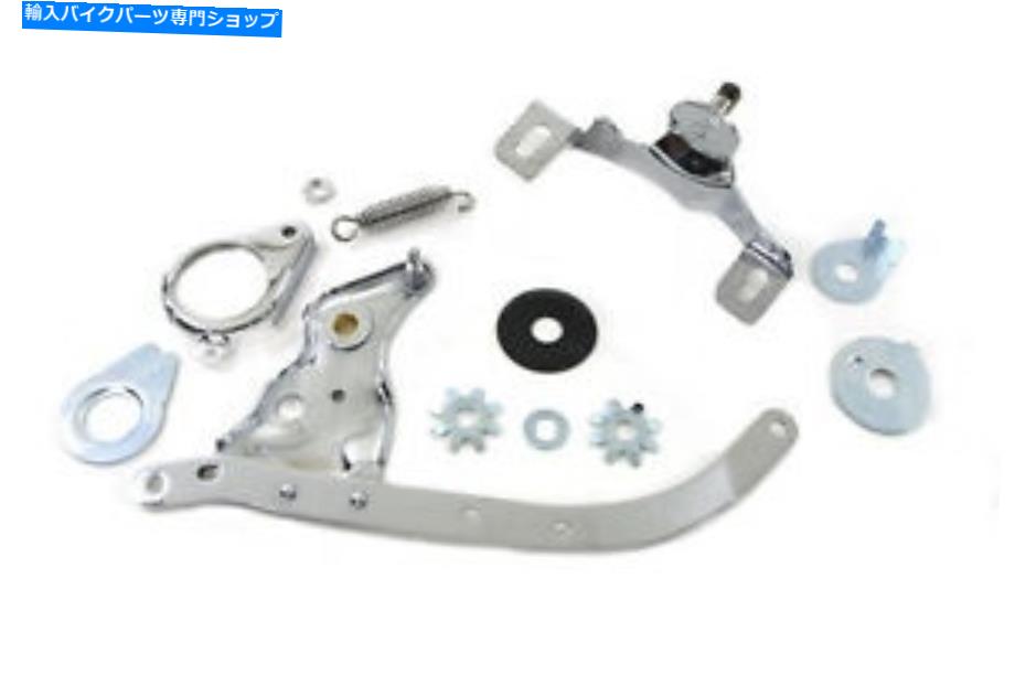 クロームパーツ V-Twin 22-1971 - クロムフットクラッチ制御アセンブリ V-Twin 22-1971 - Chrome Foot Clutch Control Assembly【並行輸入品】