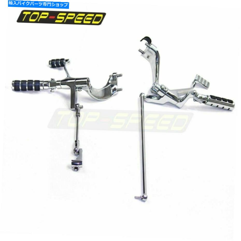 クロームパーツ Chrome Forward Controls 2011 Sportster Superlow XL 883Lのためのキットスチールフットペッグ Chrome Forward Controls Kit Steel Footpegs For 2011 Sportster Superlow XL 883L【並行輸入品】｜Us Custom Parts Shop USDM
