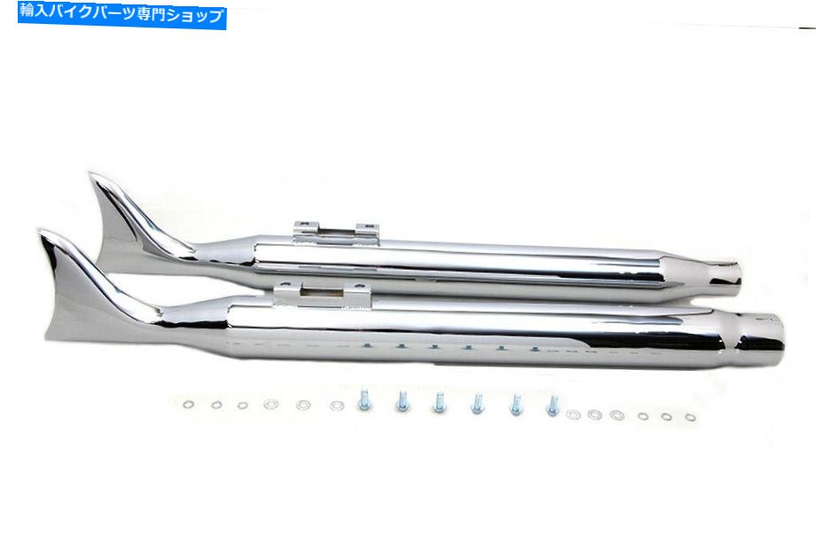 クロームパーツ パースファッチマールフロード34.5 "2017Ald?V-メイン30-1606 x3-オリジナルのタイトルを表示する ハーレー フィッシュテール マフラー FL M8 ミルウォーキー エイト 34.5" 2017 アップ V-ツイン 30-1606 X3- show original title【並行輸入品】｜Us Custom Parts Shop USDM