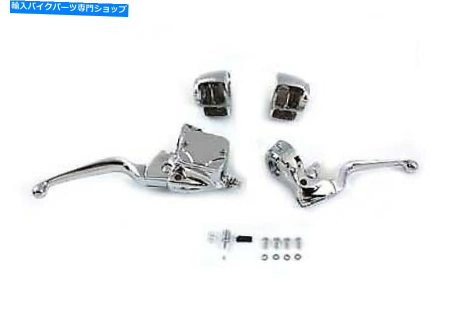 クロームパーツ ハンドルバーコントロールキットクロームはハーレー - ダビッドソンをフィットします Handlebar Control Kit Chrome fits Harley-Davidson【並行輸入品】