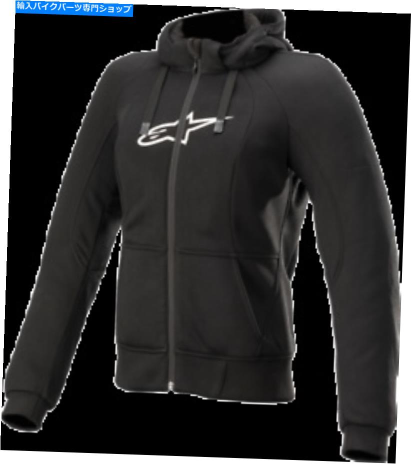 クロームパーツ アルピネスタック4210920-10-Sステラクロームスポーツパーカージャケット Alpinestars 4210920-10-S Stella Chrome Sport Hoodie Jacket【並行輸入品】