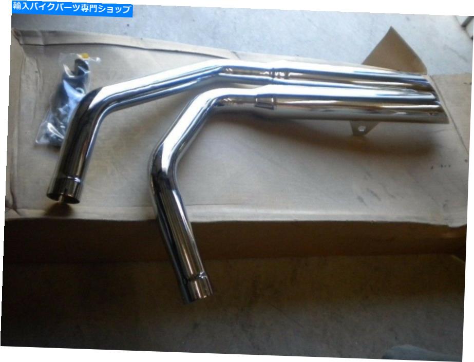 クロームパーツ NOS Macハーレーダビッドソンスポーツスタースタガード排気1 3/4クロームスラッシュカット NOS Mac Harley Davidson Sportster Staggered Duals Exhaust 1 3/4 Chrome Slash Cut【並行輸入品】｜Us Custom Parts Shop USDM