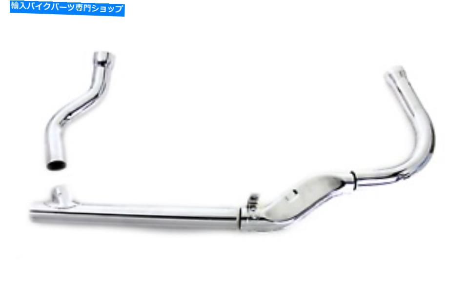 クロームパーツ バーポシュール用2?1排気デイコクローゴットカッパット - オリジナルのタイトルを表示する ハーレーショベルヘッド用 2 ? 1 排気パイプクロームヘッダーセット- show original title【並行輸入品】