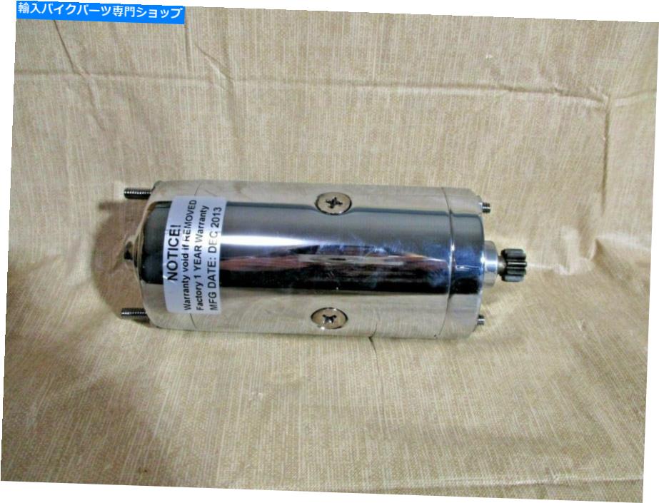 クロームパーツ V-Twin 32-7524 - プレストライトクロムスターターモーターOEM31458-66AハーリーFL 66-81 V-Twin 32-7524 - Prestolite Chrome Starter Motor OEM31458-66A HARLEY FL 66-81【並行輸入品】｜Us Custom Parts Shop USDM