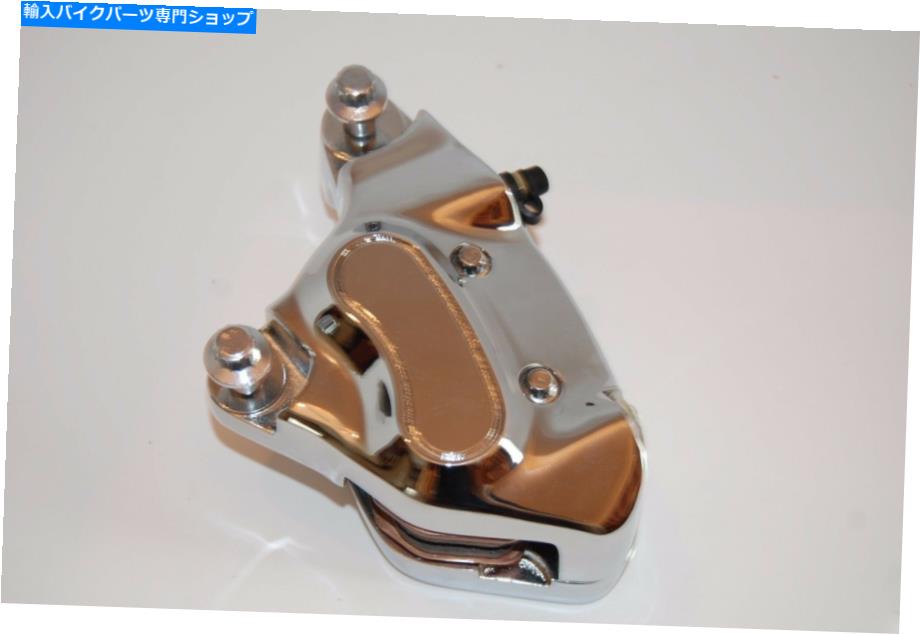 クロームパーツ Chrome Frt 4 Piston LF Caliper 2000 Up Style 84-99 Sosil Dyna Sportster Chrome Frt 4 Piston LF Caliper 2000 up style for 84-99 Softail Dyna Sportster【並行輸入品】