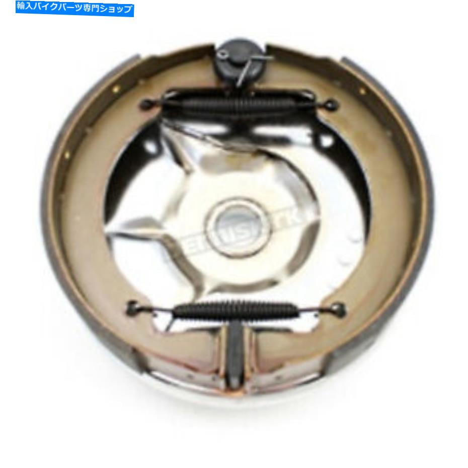 クロームパーツ Vツイン製造クロームリアメカニカルブレーキバッキングプレートキット - 22-0708 V-Twin Manufacturing Chrome Rear Mechanical Brake Backing Plate Kit - 22-0708【並行輸入品】