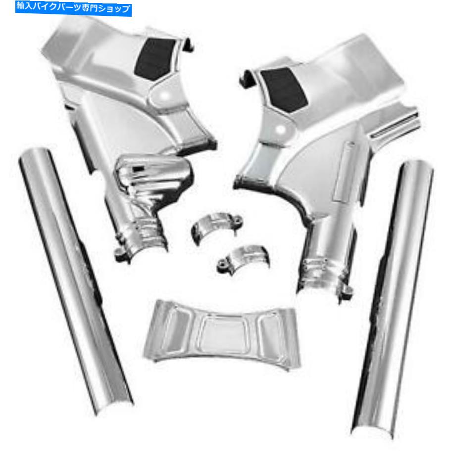 クロームパーツ クライャキンデラックスネックカバー7832 KURYAKYN DELUXE NECK COVERS 7832【並行輸入品】｜Us Custom Parts Shop USDM 46,182円