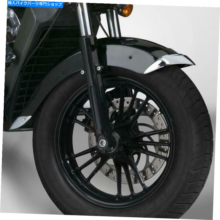 クロームパーツ 国立周期クロームフロントフェンダーのヒントインドスカウト2016. National Cycle Chrome Front Fender Tips Indian Scout 2016【並行輸入品】