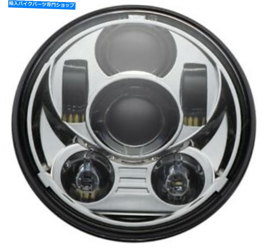 クロームパーツ カスタムダイナミクスCD-575-C Chrome 5.75 "LEDヘッドランプハーレーソフト化DYNA FXR Custom Dynamics CD-575-C Chrome 5.75" LED Headlamp Harley Softail Dyna FXR【並行輸入品】｜Us Custom Parts Shop USDM