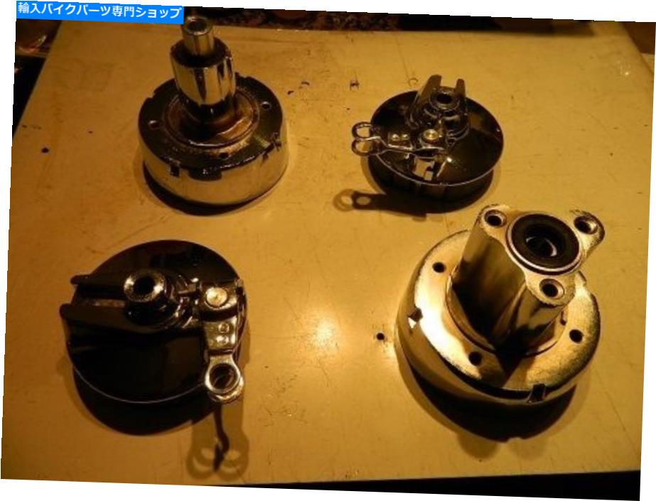 クロームパーツ ホンダZ50Aミネットトレイルクロームドハブ1968-71モデルの前後 HONDA z50a minit trail chromed hubs 1968-71 models front and rear【並行輸入品】