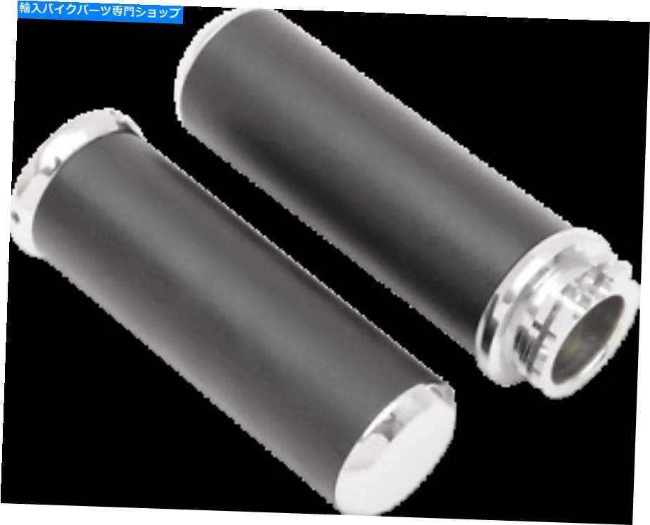 クロームパーツ La ChoppersコンフォートグリップクロームLA-7499-00 LA Choppers Comfort Grips Chrome LA-7499-00【並行輸入品】