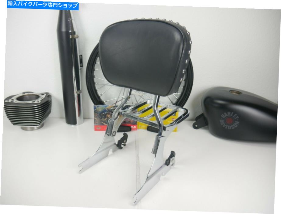 クロームパーツ ノームスセススタッカーXL883 1200オックスストシーオーダーラック - オリジナルのタイトルを表示する ハーレーダビッドソン 04-20 OEM スポーツスター XL883 1200 バックレスト シシー バー 荷物ラック- show original title【並行輸入品】|Us Custom Parts Shop USDM
