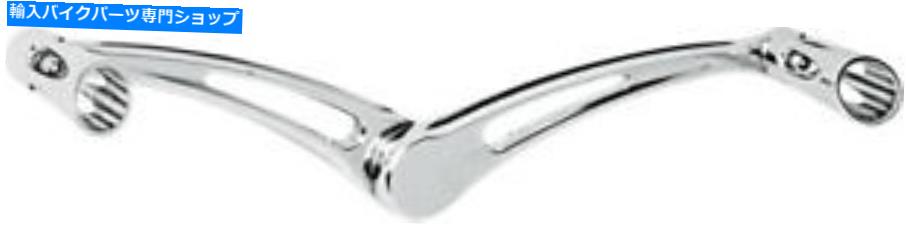 クロームパーツ Arlen Ness - 19-791 - HEEL / TOE SHIFTERレバー、ディープカット - クロム Arlen Ness - 19-791 - Heel/Toe Shifter Lever, Deep Cut - Chrome【並行輸入品】
