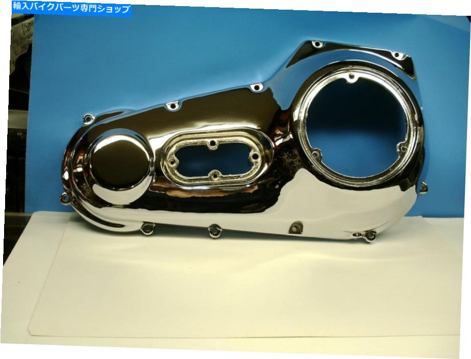 クロームパーツ 新しいクロム外側一次カバーフィット1995-1998ハーレーFXST、FLST、DYNA NEW CHROME OUTER PRIMARY COVER Fits 1995-1998 Harley FXST, FLST, DYNA【並行輸入品】|Us Custom Parts Shop USDM