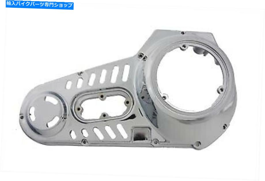 クロームパーツ クロム外側一次カバーはハーレー - ダビッドソンにフィットします Chrome Outer Primary Cover fits Harley-Davidson【並行輸入品】