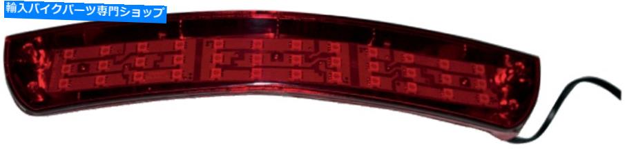 クロームパーツ カスタムダイナミクスクロームハイマウントLEDテールブレーキライト10-12缶スパイダー990 Custom Dynamics Chrome High Mount LED Tail Brake Light 10-12 Can-Am Spyder 990【並行輸入品】