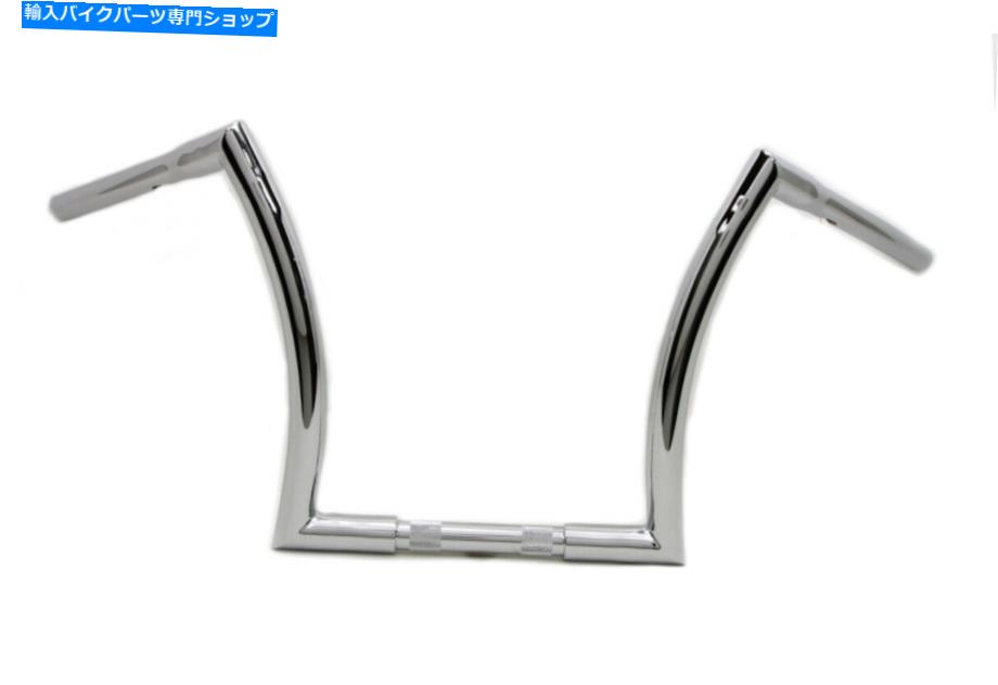 クロームパーツ 14 "インディングス付きZハンドルバークロームフィットハーレー - ダビッドソン 14" Z Handlebar with Indents Chrome fits Harley-Davidson【並行輸入品】|Us Custom Parts Shop USDM