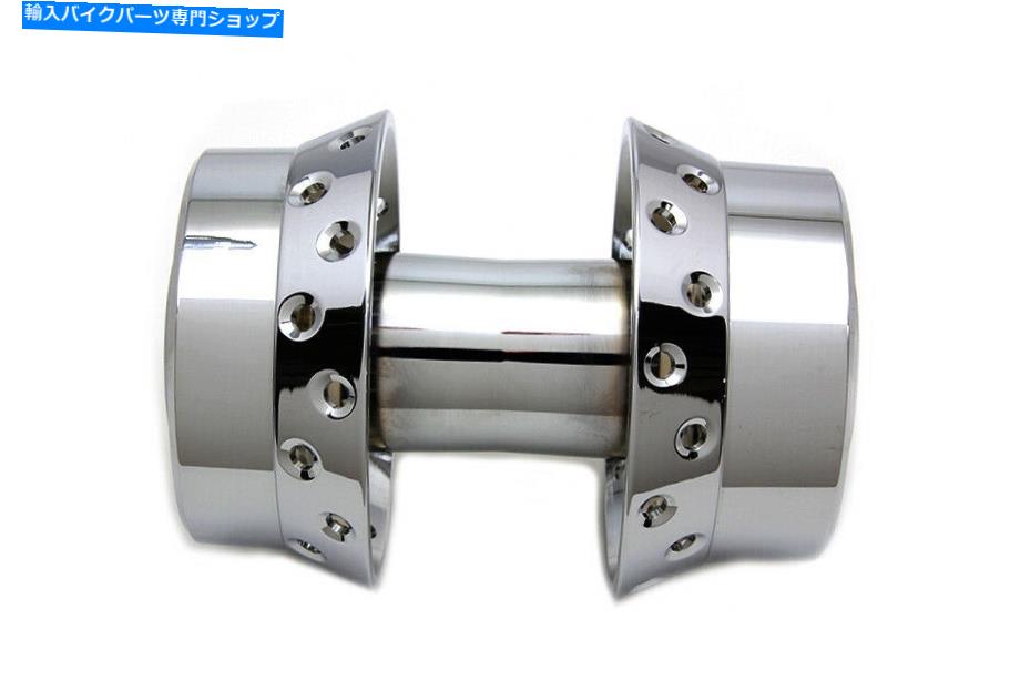 クロームパーツ 後輪ハブクロームはハーレー - ダビッドソンにフィットします Rear Wheel Hub Chrome fits Harley-Davidson【並行輸入品】