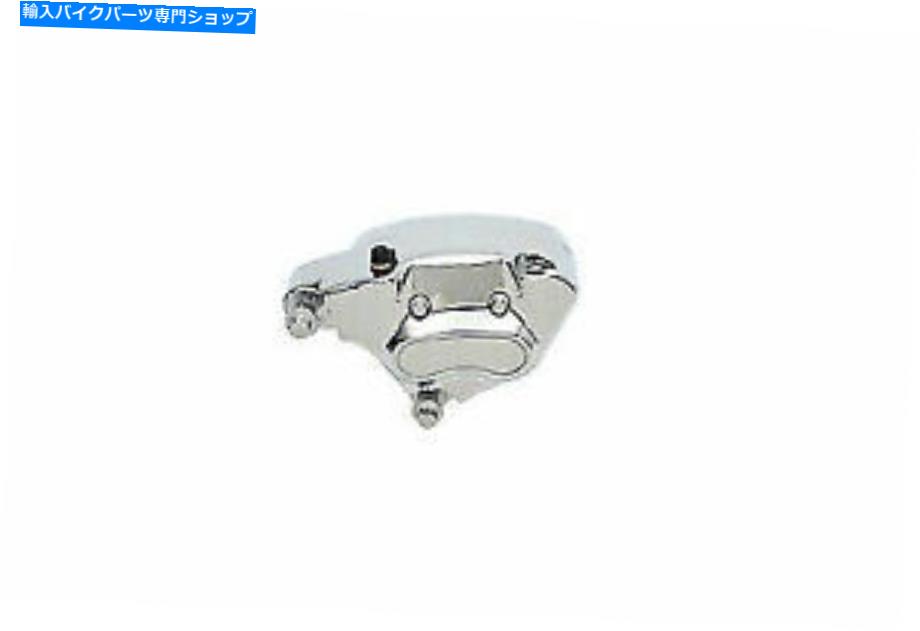 クロームパーツ Harley Davidsonのためのクロム前面4ピストン左サイドキャリパーV-Twin Chrome Front 4 Piston Left Side Caliper for Harley Davidson by V-Twin【並行輸入品】