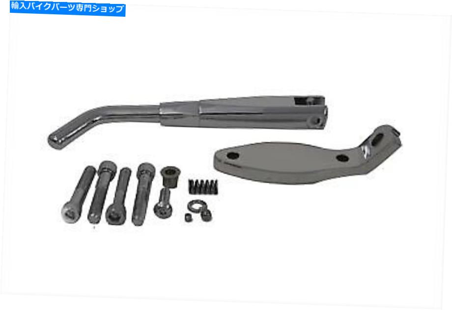 クロームパーツ 隠された春に調節可能なキックスタンドクロムハーレー - ダビッドソン Adjustable Kickstand Chrome with Hidden Spring fits Harley-Davidson【並行輸入品】