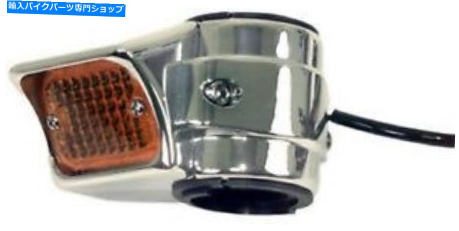 クロームパーツ インジケータオートバイクロームマウントフォークユニバーサルホンダハーレーダビッドソンヤマハ Indicators Motorcycle Chrome Mounts Fork Universal Honda Harley Davidson Yamaha【並行輸入品】