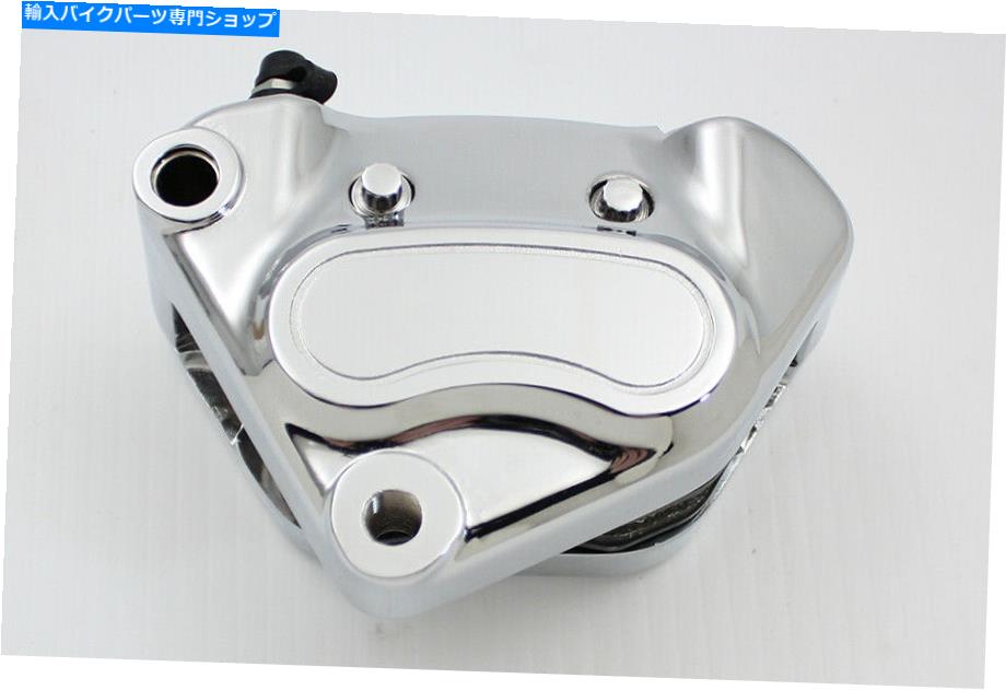 クロームパーツ Chrome Front 4 Piston CaliperはHarley-Davidsonにフィットします Chrome Front 4 Piston Caliper fits Harley-Davidson【並行輸入品】