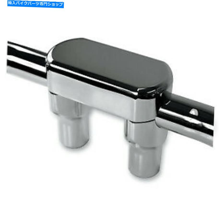 クロームパーツ LA-7446-03 HEFTYハンドルバーライザー＆トップクランプキット（Chrome） LA-7446-03 Hefty Handlebar Riser & Top Clamp Kit (Chrome)【並行輸入品】｜Us Custom Parts Shop USDM