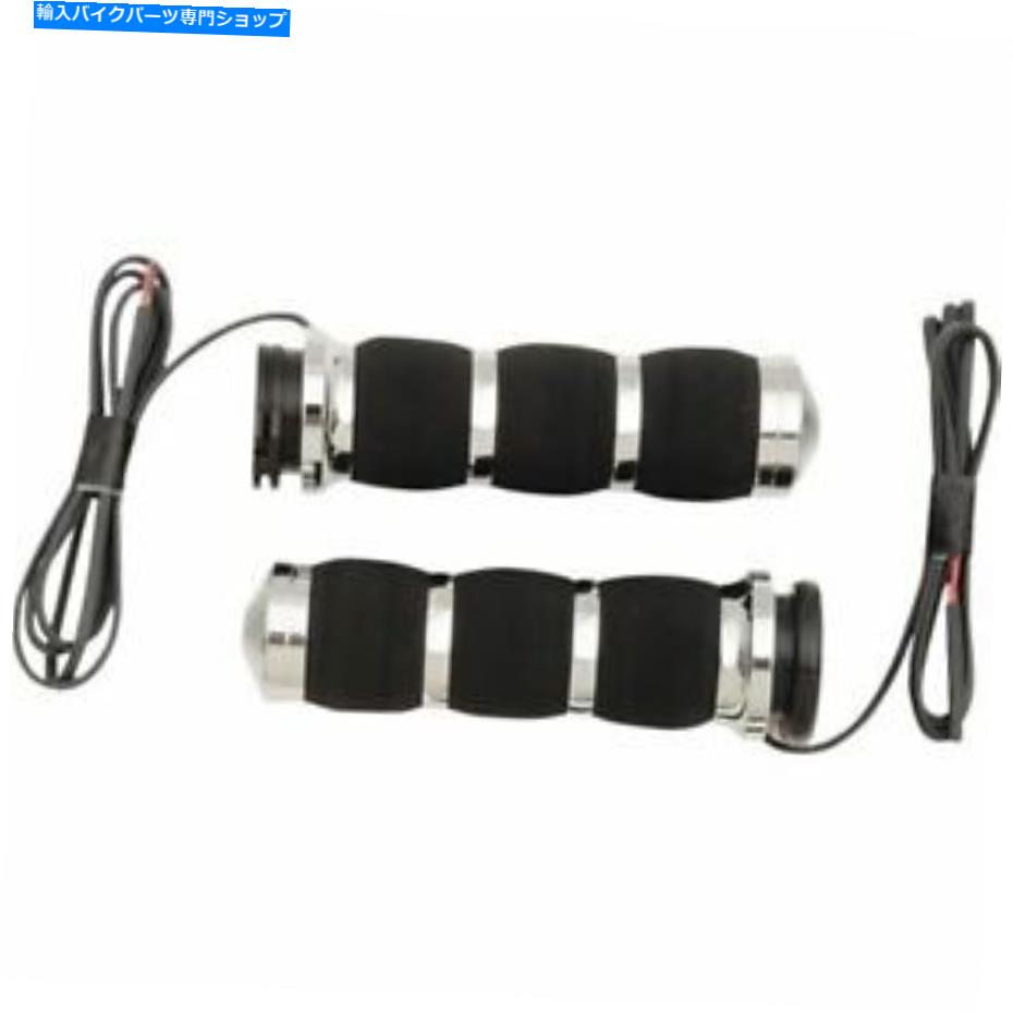 クロームパーツ クロームエイボングリップエアクッション加熱グリップ Chrome Avon Grips Air Cushion Heated Grips【並行輸入品】｜Us Custom Parts Shop USDM