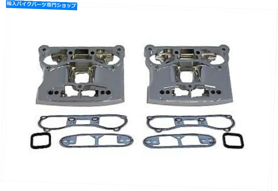 クロームパーツ ローリーロッカーボックスカバークロームフィットハーレーダビッドソン Lower Rocker Box Cover Chrome fits Harley-Davidson【並行輸入品】