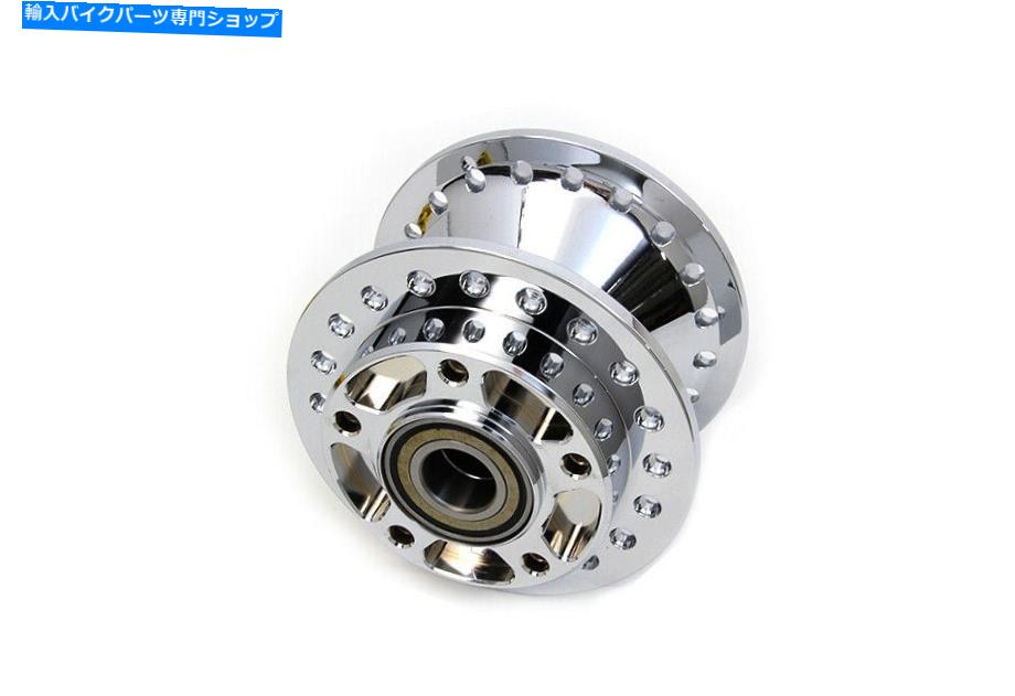 クロームパーツ フロントホイールハブクロームはハーレー - ダビッドソンにフィットします Front Wheel Hub Chrome fits Harley-Davidson【並行輸入品】