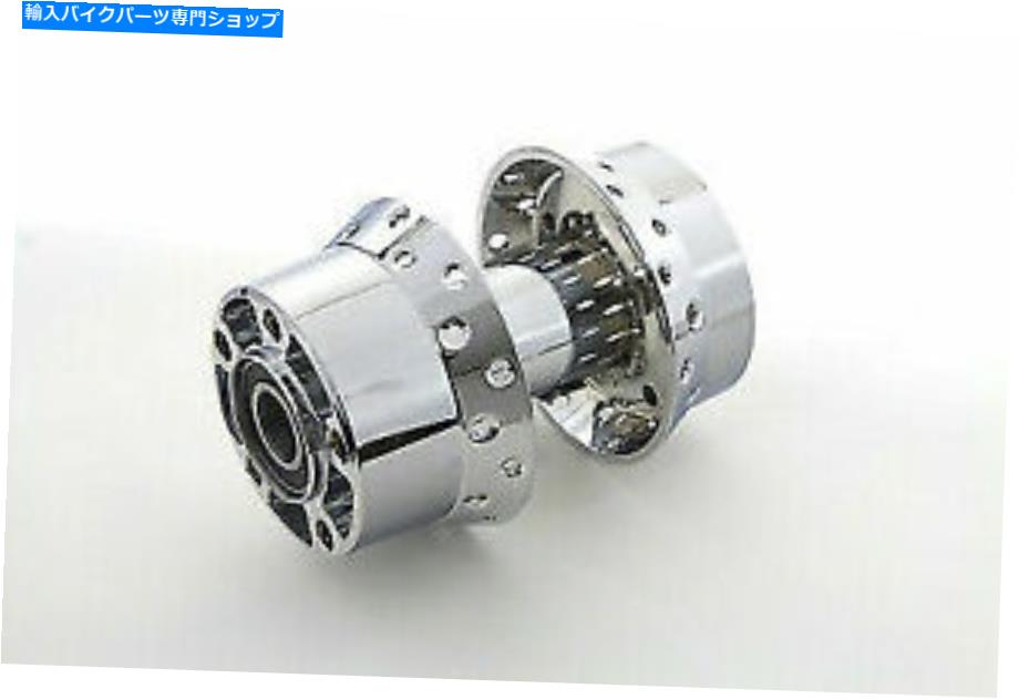 クロームパーツ V-Twinによるハーレーダビッドソン用クローム後輪ハブ25mmベアリング Chrome Rear Wheel Hub 25mm Bearings for Harley Davidson by V-Twin【並行輸入品】