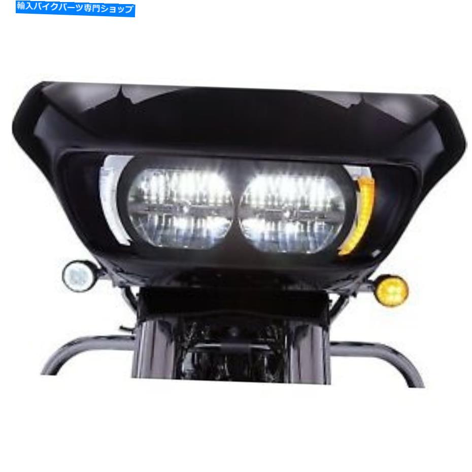 クロームパーツ CiRO - 45250 - Fang Headlight Bezel、Chrome Harley-Davidson Road Glide Special F Ciro - 45250 - Fang Headlight Bezel, Chrome Harley-Davidson Road Glide Special F【並行輸入品】|Us Custom Parts Shop USDM