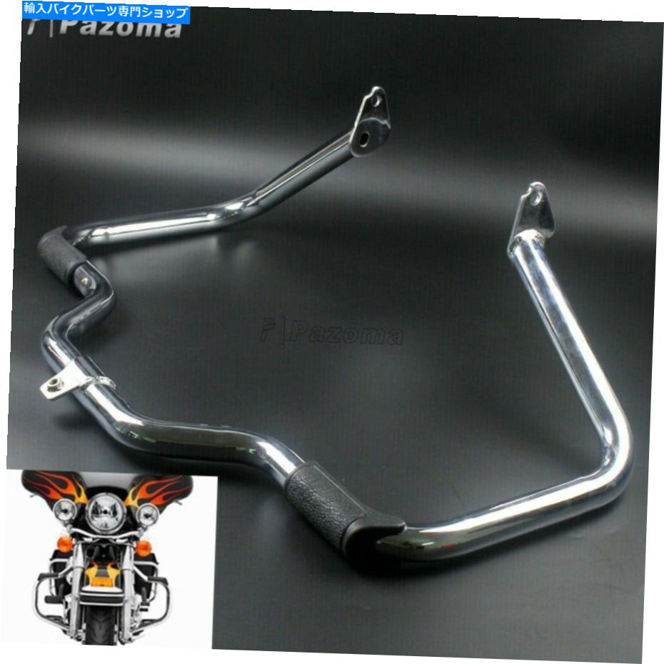 クロームパーツ ストリートグライドflhx 97-2008のための1 1/4 ''オートバイエンジンガードハイウェイクラッシュバー 1 1/4'' Motorcycle Engine Guard Highway Crash Bar For Street Glide FLHX 97-2008【並行輸入品】