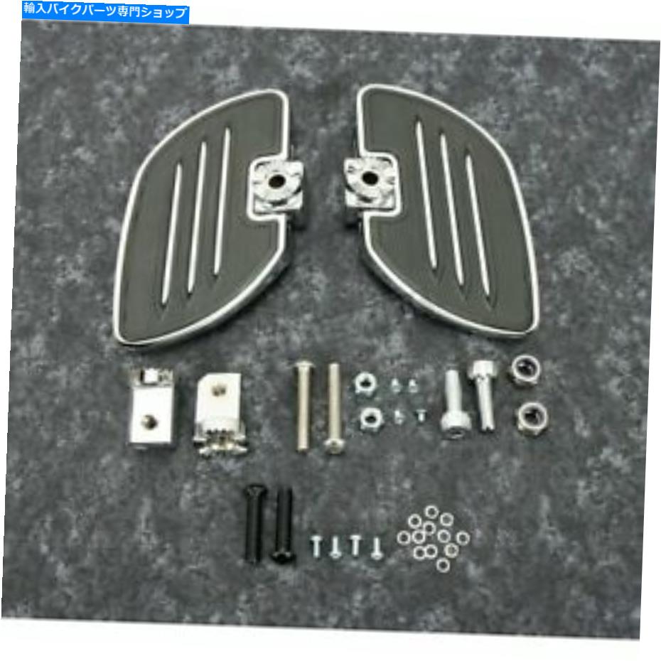 クロームパーツ Chrome Accessories Chrome Commanderドライバーの床板 - 21-359 Show Chrome Accessories Chrome Commander Driver Floorboards - 21-359【並行輸入品】|Us Custom Parts Shop USDM