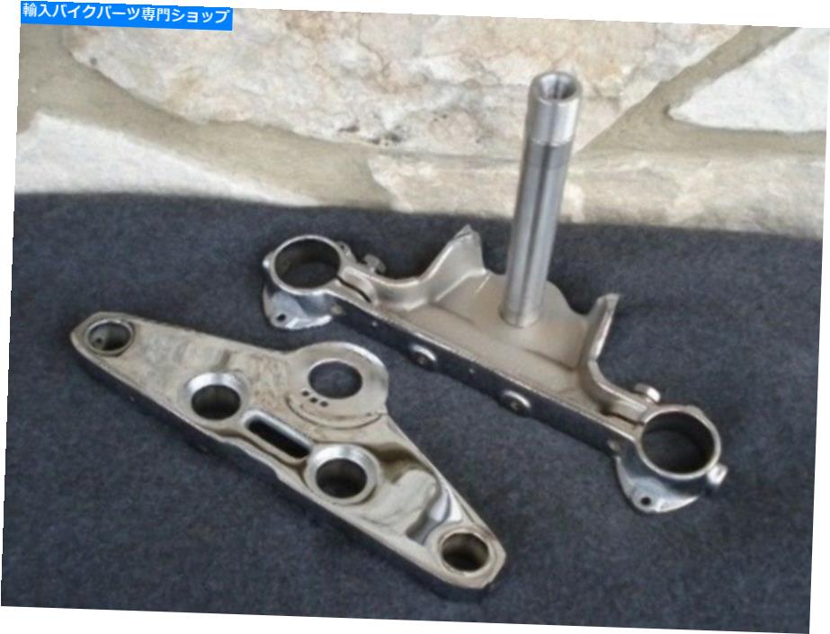 クロームパーツ トリプルツリーハーレー49-91パンヘッドシャベルヘッドフォークリップoe＃45700-48＆56121-60a TRIPLE TREE HARLEY 49-91 PANHEAD SHOVELHEAD FORK REPL OE # 45700-48 & 56121-60A【並行輸入品】
